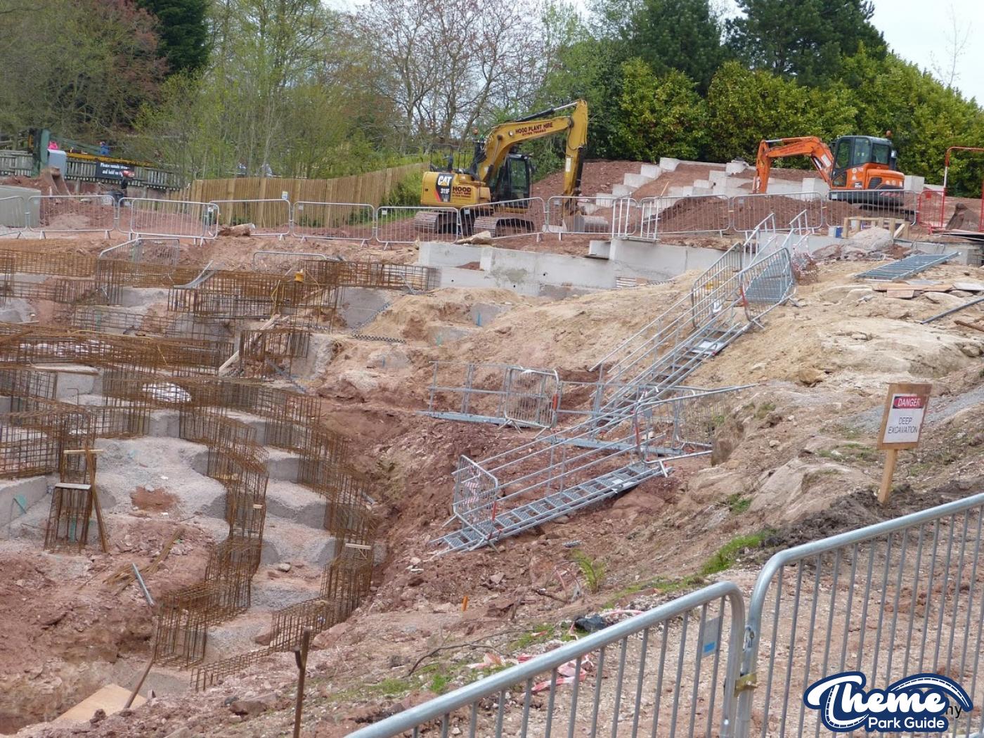 , Wood Arrives Onsite At Alton Towers