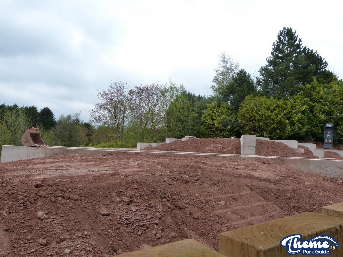Wood Arrives Onsite At Alton Towers