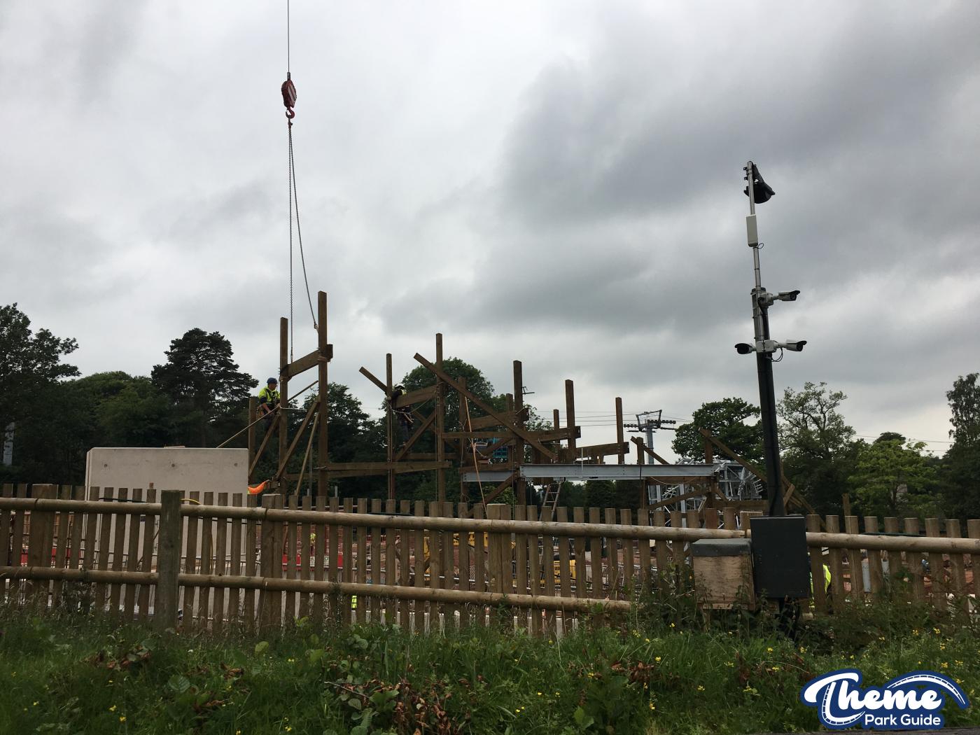 , Lift Hill Goes Vertical