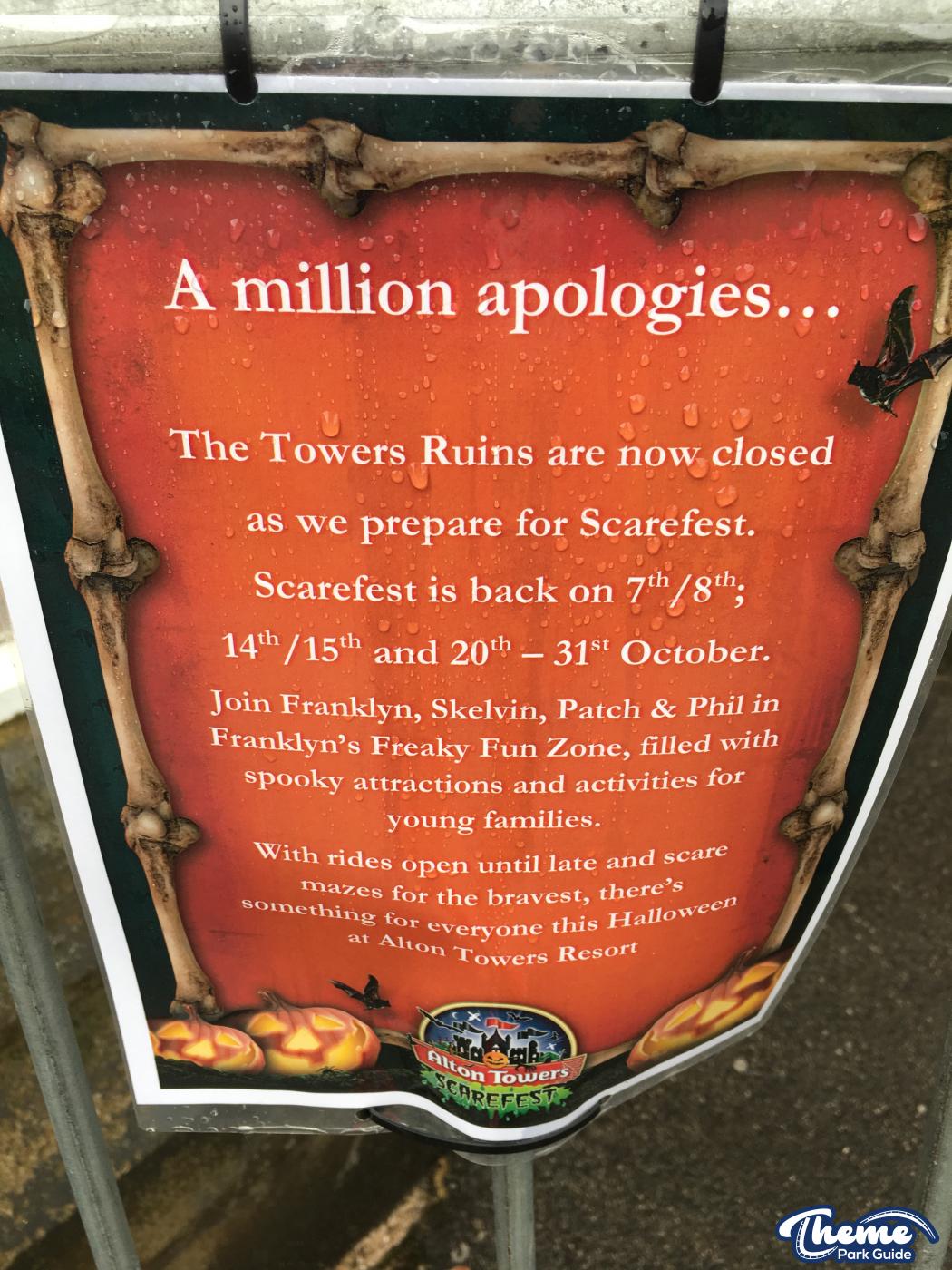 Scarefest 2017 Construction Begins