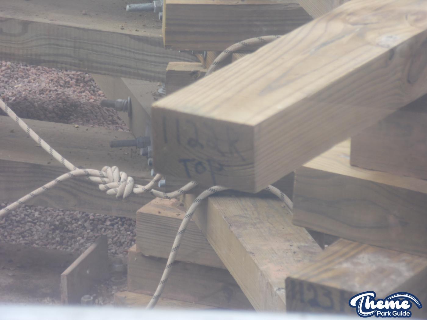 , Work continues down the bottom of the site