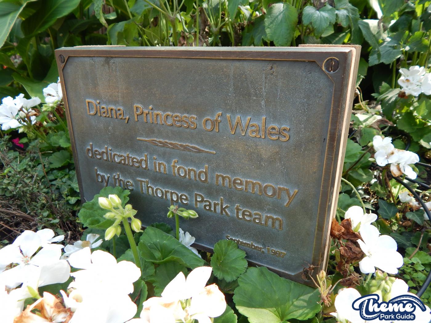 Thorpe Park Princess Diana Memorial