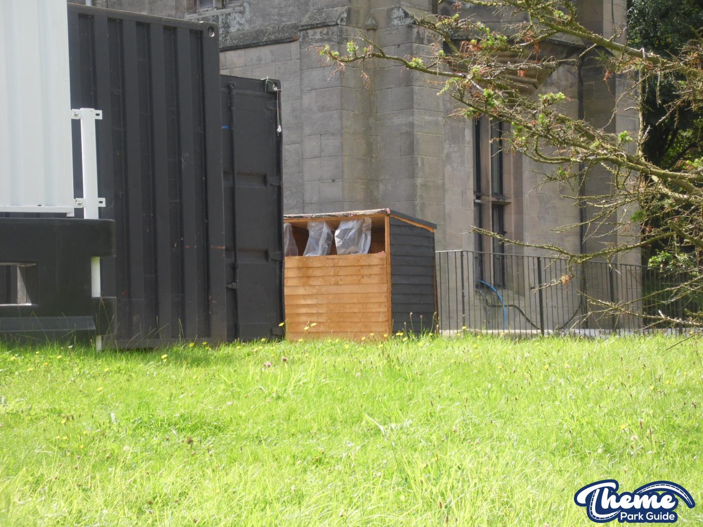 Alton Towers - Scarefest Construction (13/08/17)