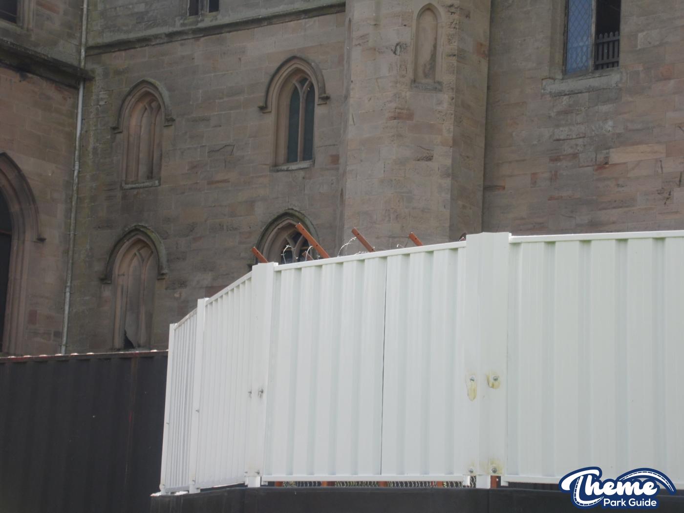 Alton Towers - Scarefest Construction (13/08/17)