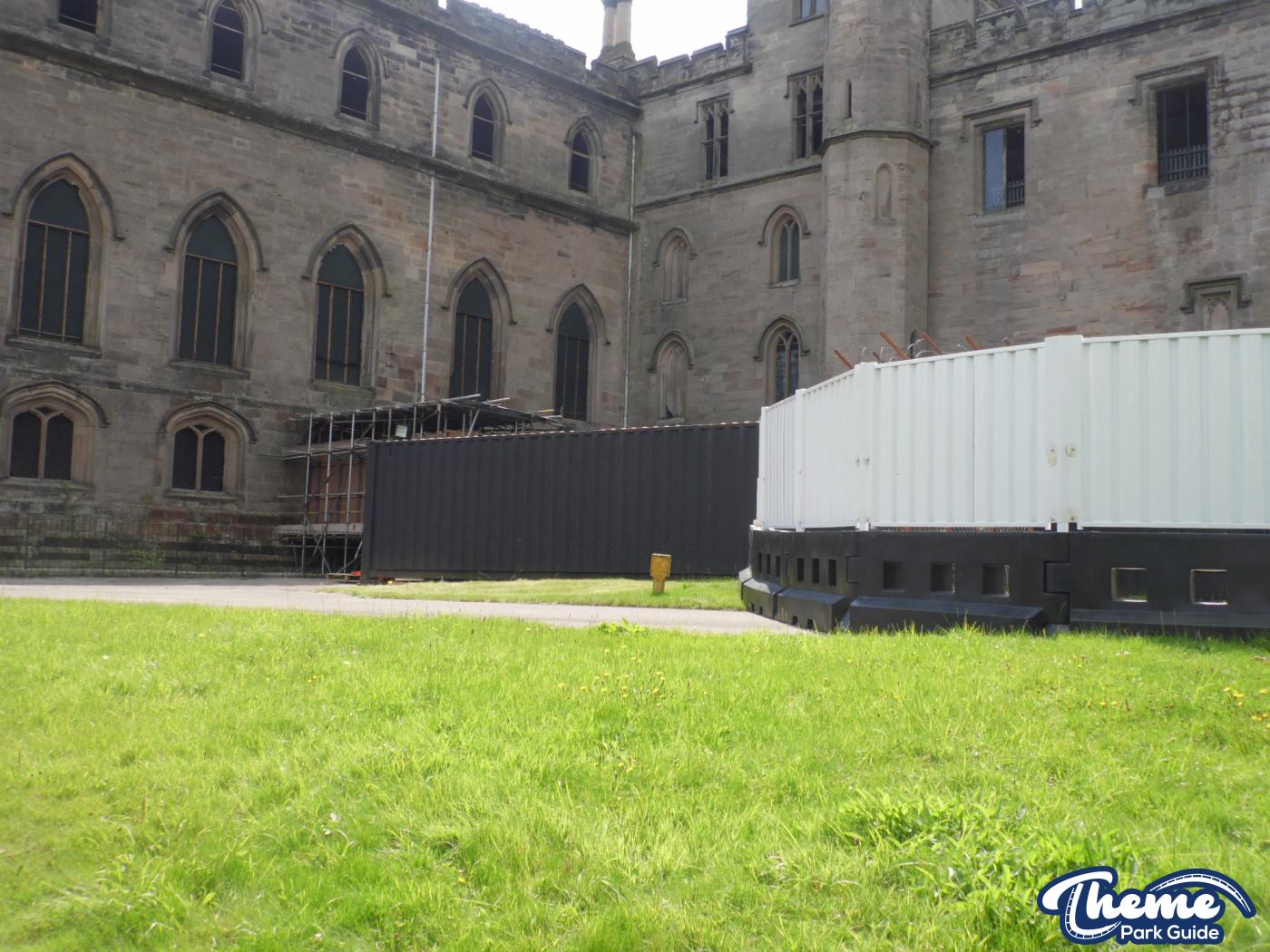 Alton Towers - Scarefest Construction (13/08/17)