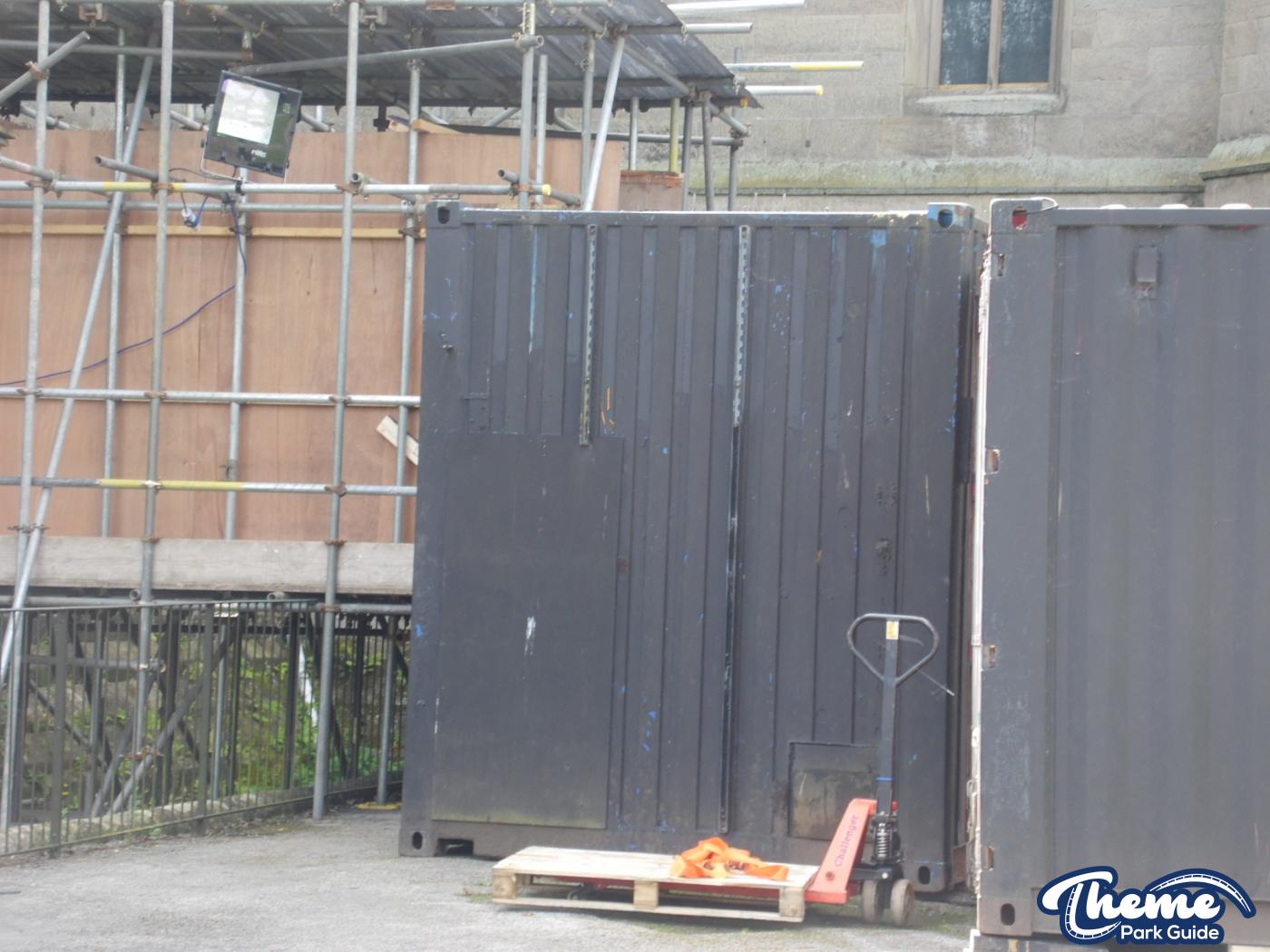 Alton Towers - Scarefest Construction (13/08/17)