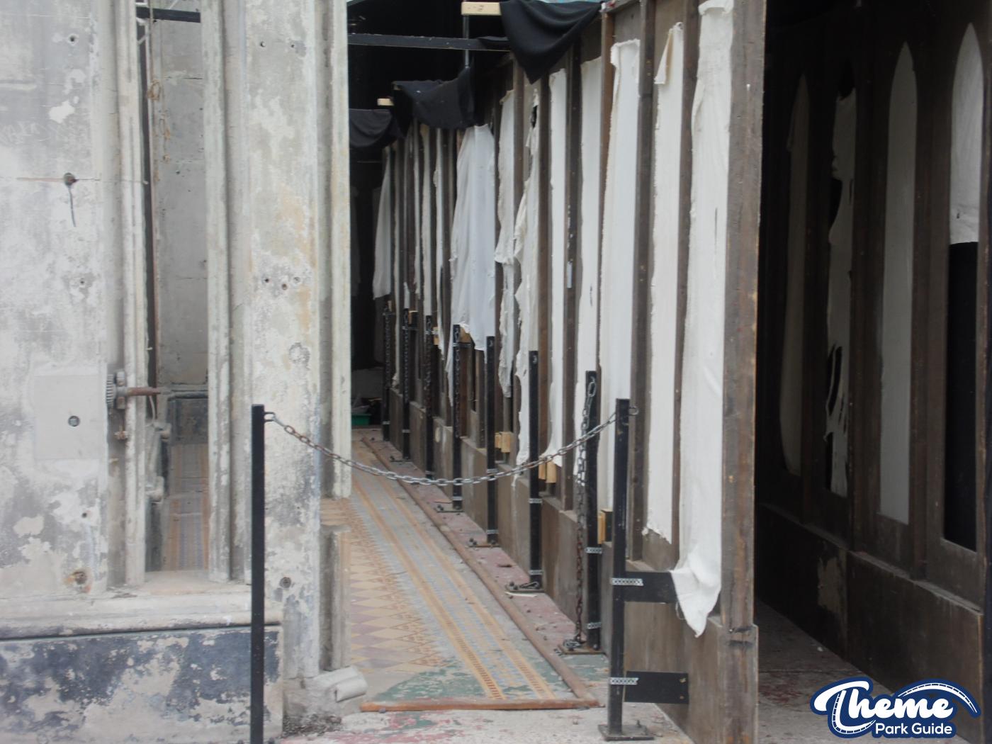 Alton Towers - Scarefest Construction (13/08/17)