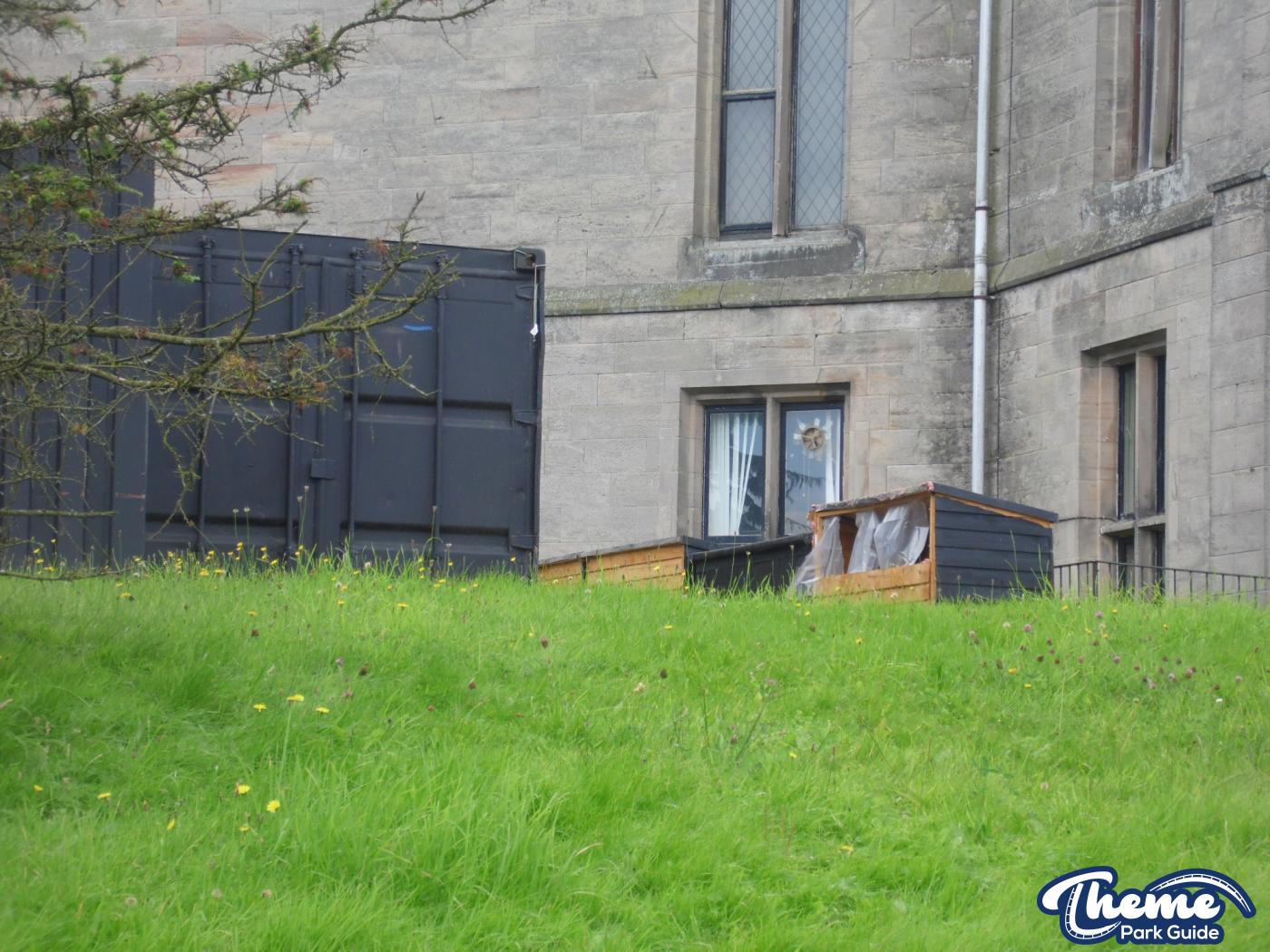 Alton Towers - Scarefest Construction (13/08/17)