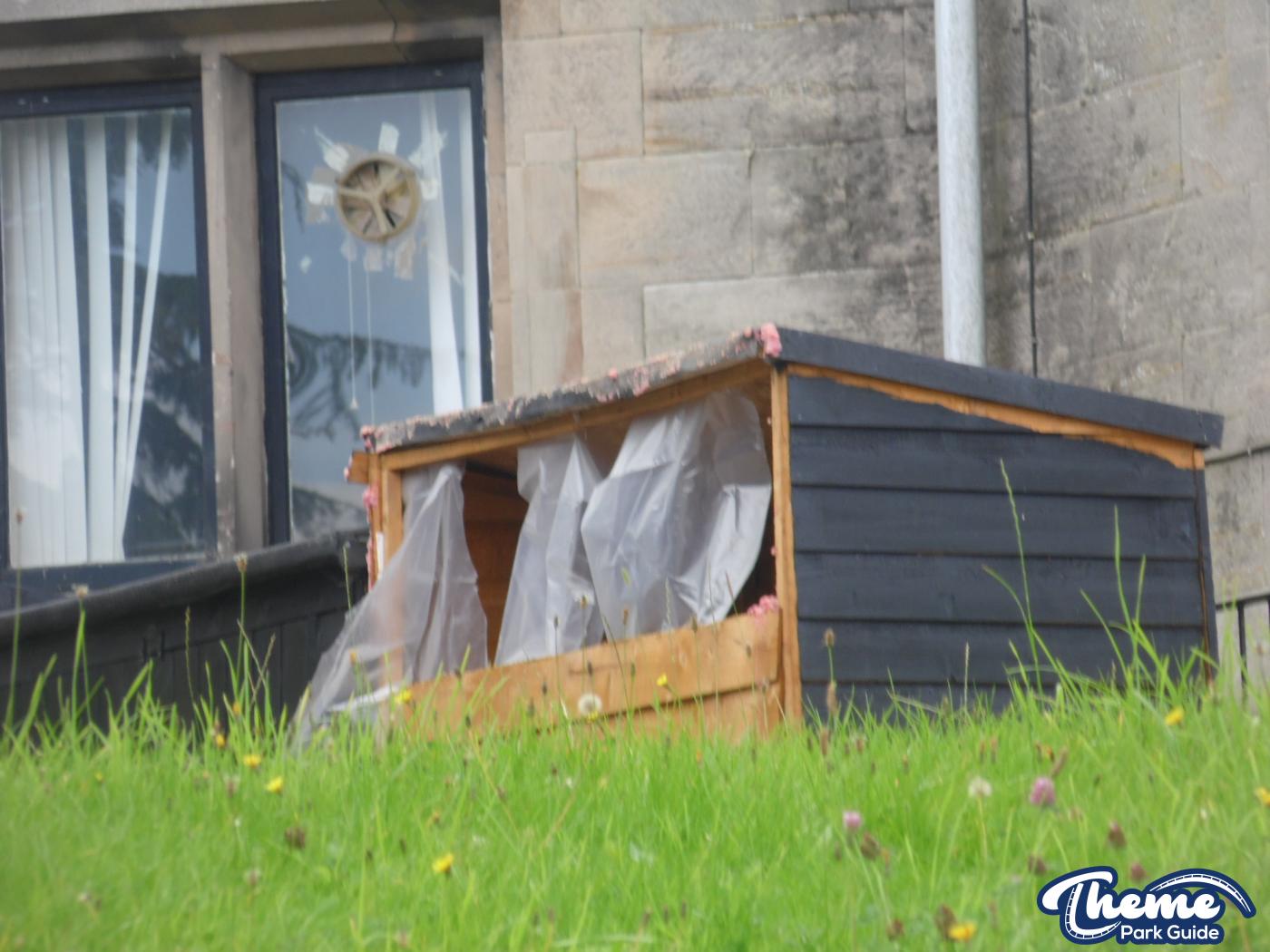 Alton Towers - Scarefest Construction (13/08/17)