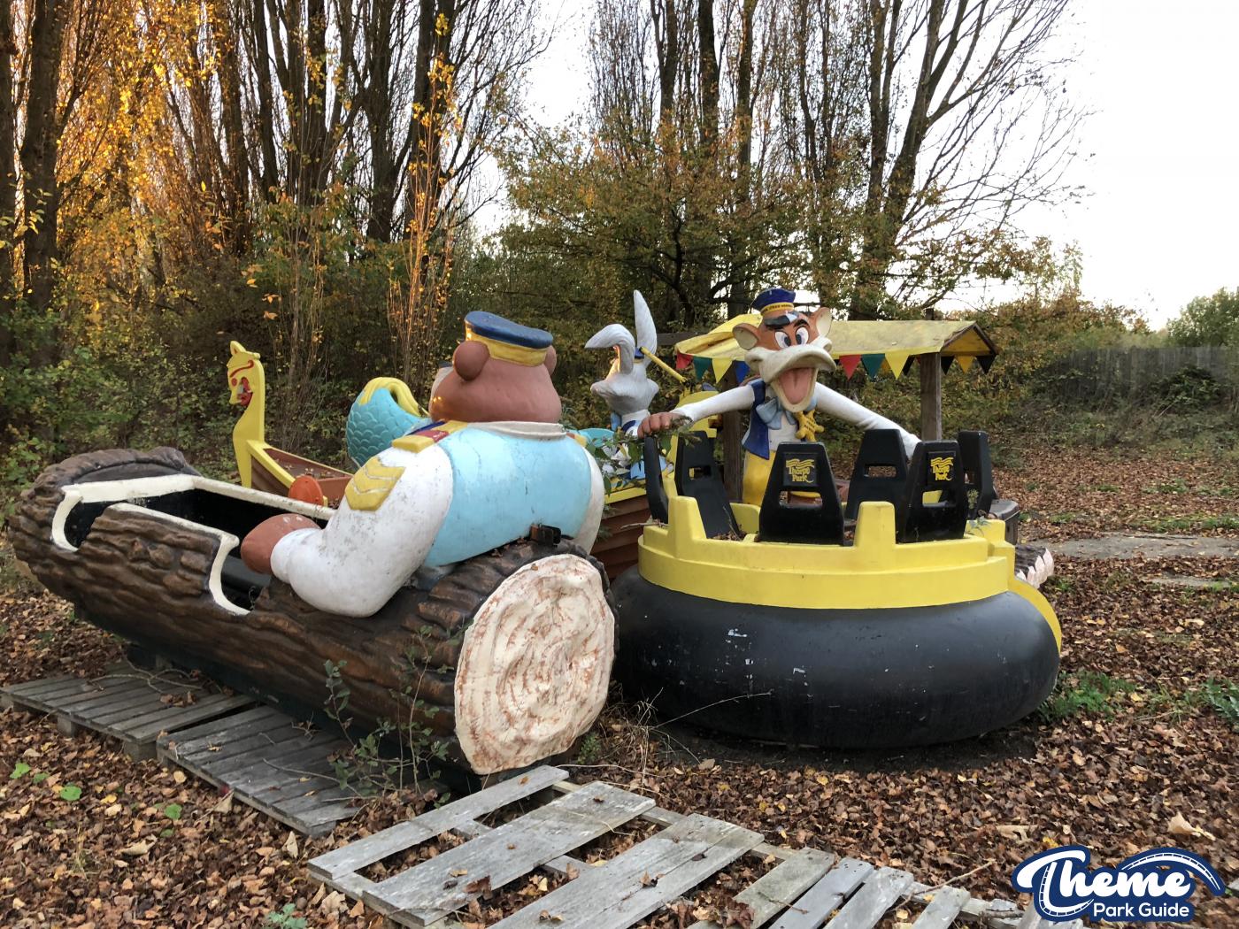 Thorpe Park Rangers Models Discovered