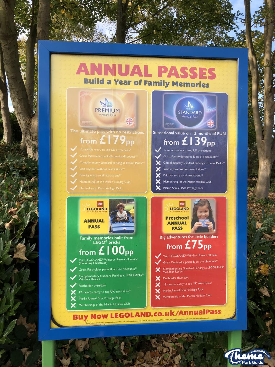 LEGOLAND End Lifetime Annual Pass