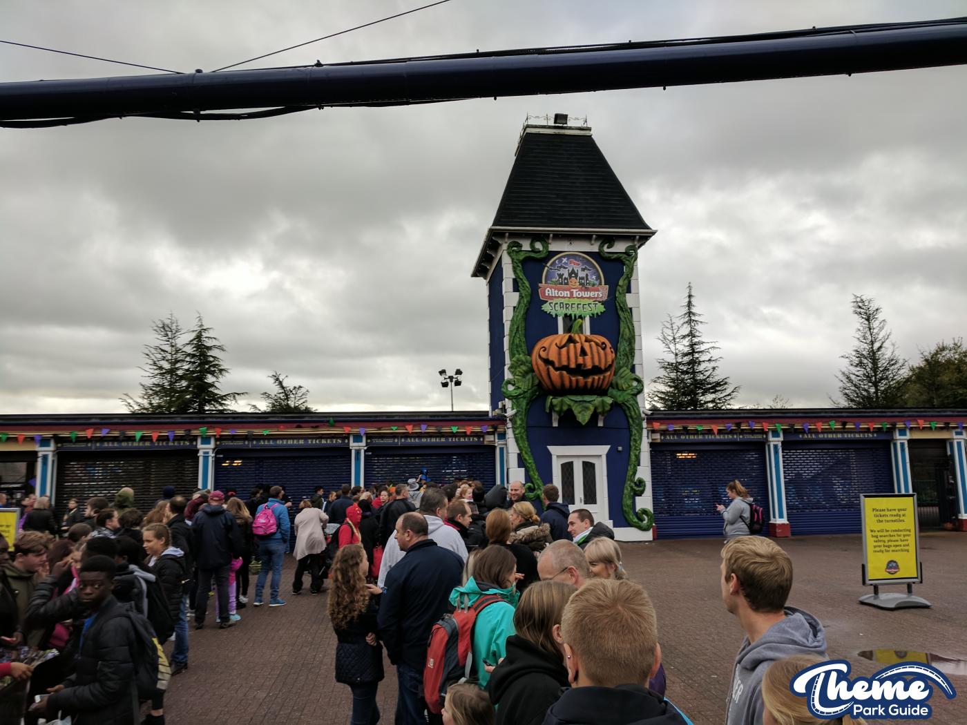 Alton Towers - Scarefest 2017