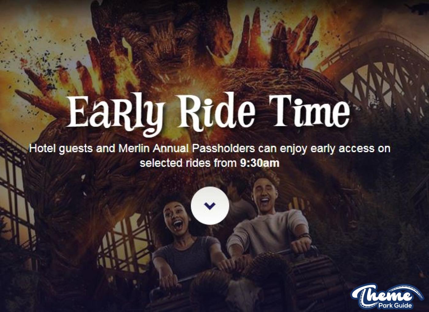 Alton Towers Early Ride Time Announced & Staggered openings confirmed