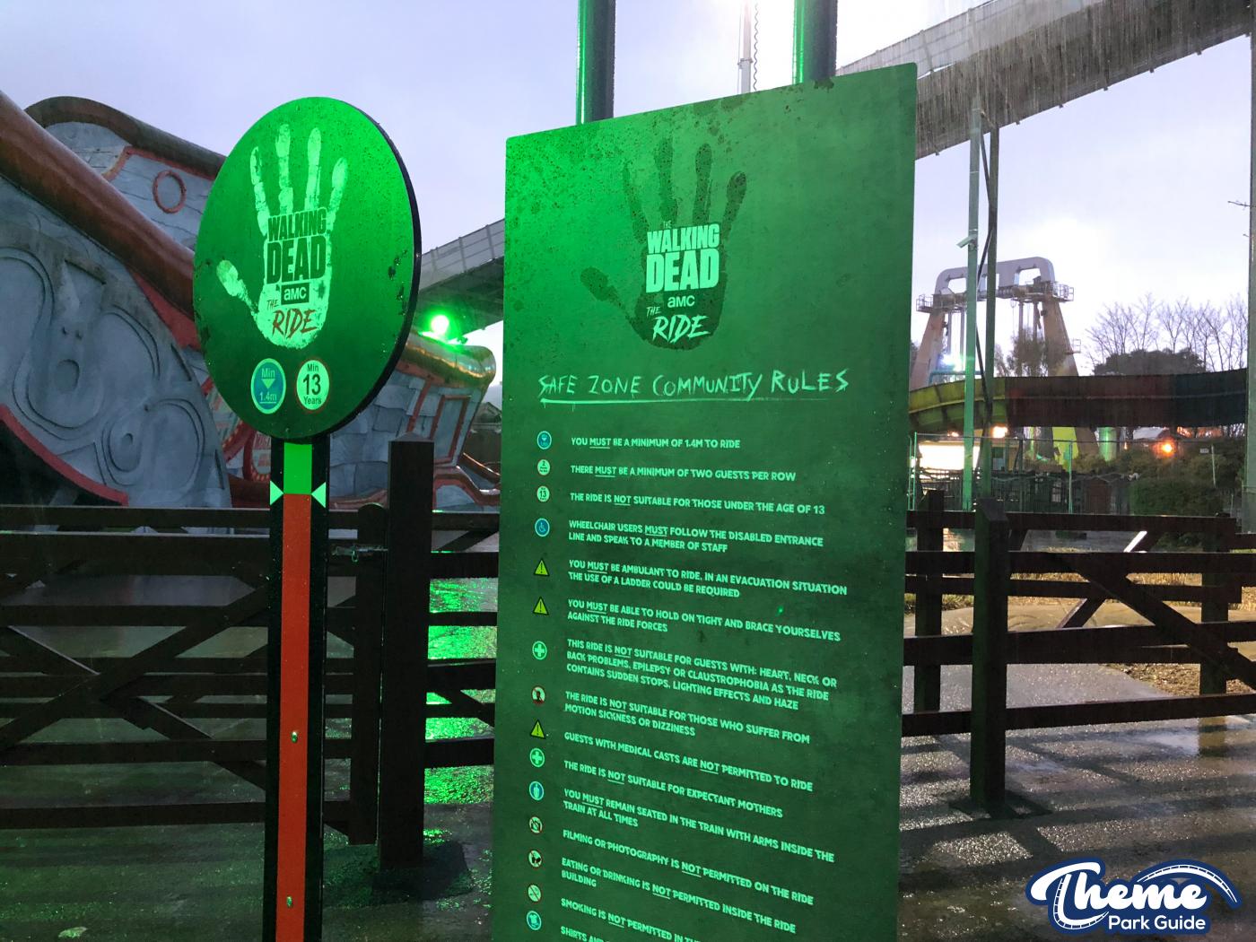 Thorpe Park - Walking Dead The Ride Press Launch