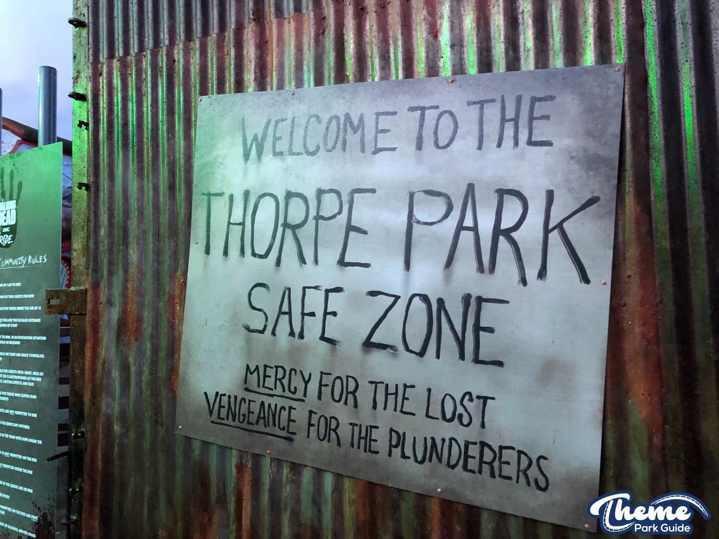 Thorpe Park - Walking Dead The Ride Press Launch