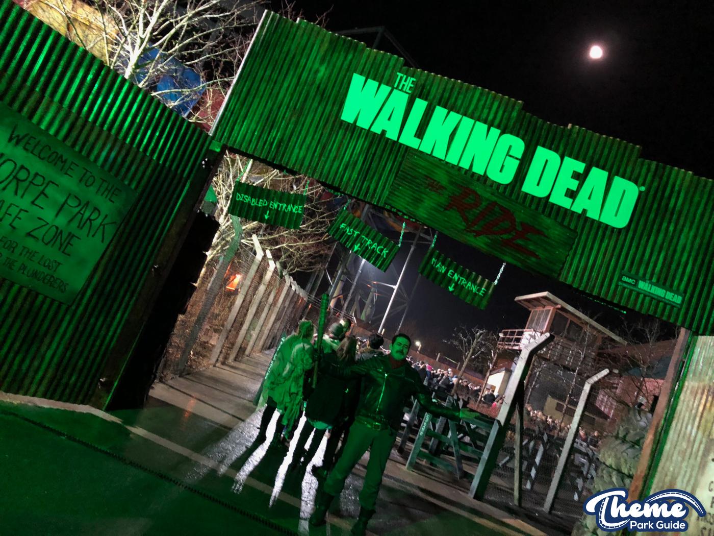 Thorpe Park - Walking Dead The Ride Press Launch
