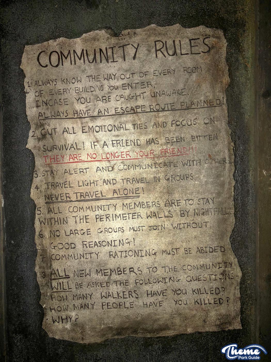 The Walking Dead The Ride - The Dock Yard