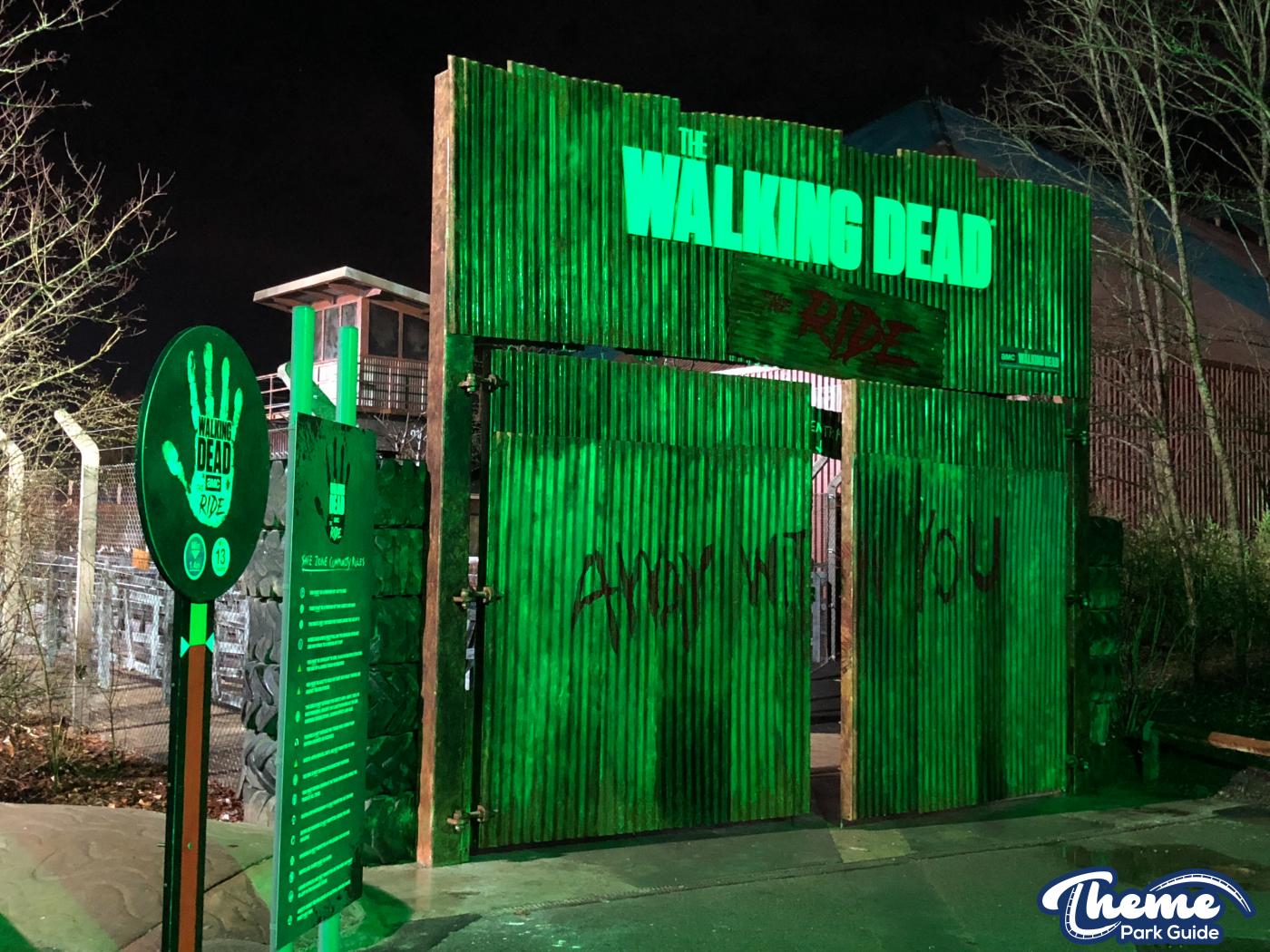 Thorpe Park - Walking Dead The Ride Press Launch