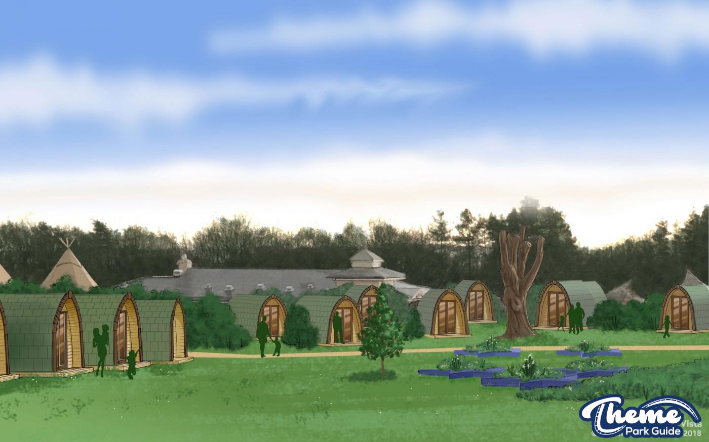 , Alton Towers Stargazing Lodges