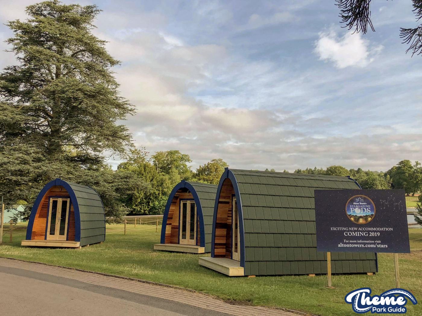 , Star Gazing Pods On Display