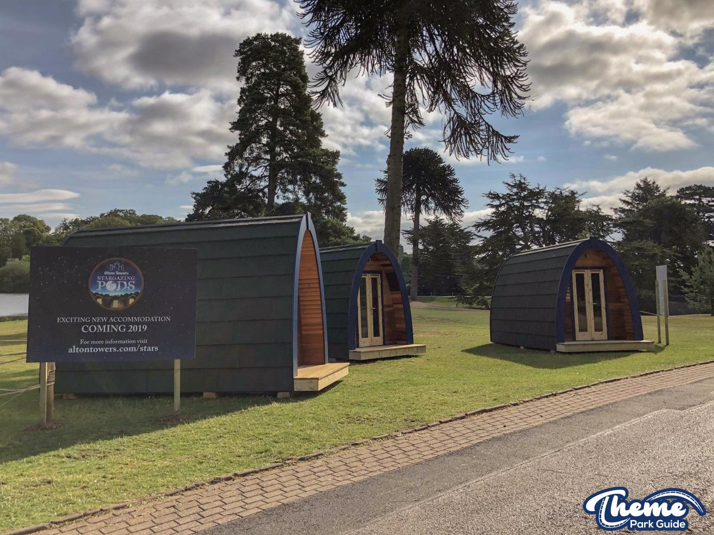 , Star Gazing Pods On Display