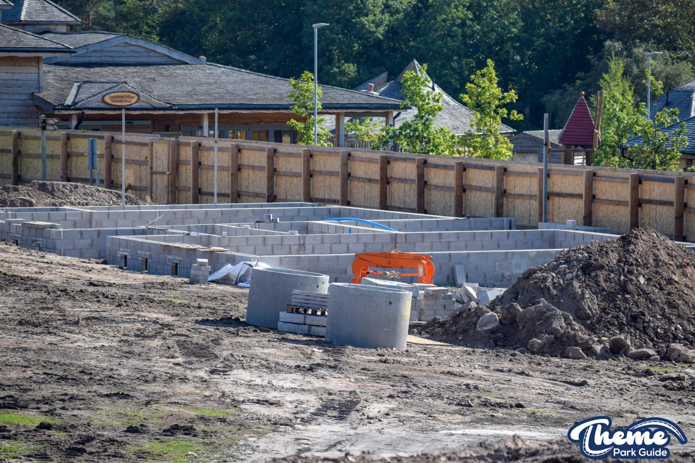 , Construction continues on pod foundations