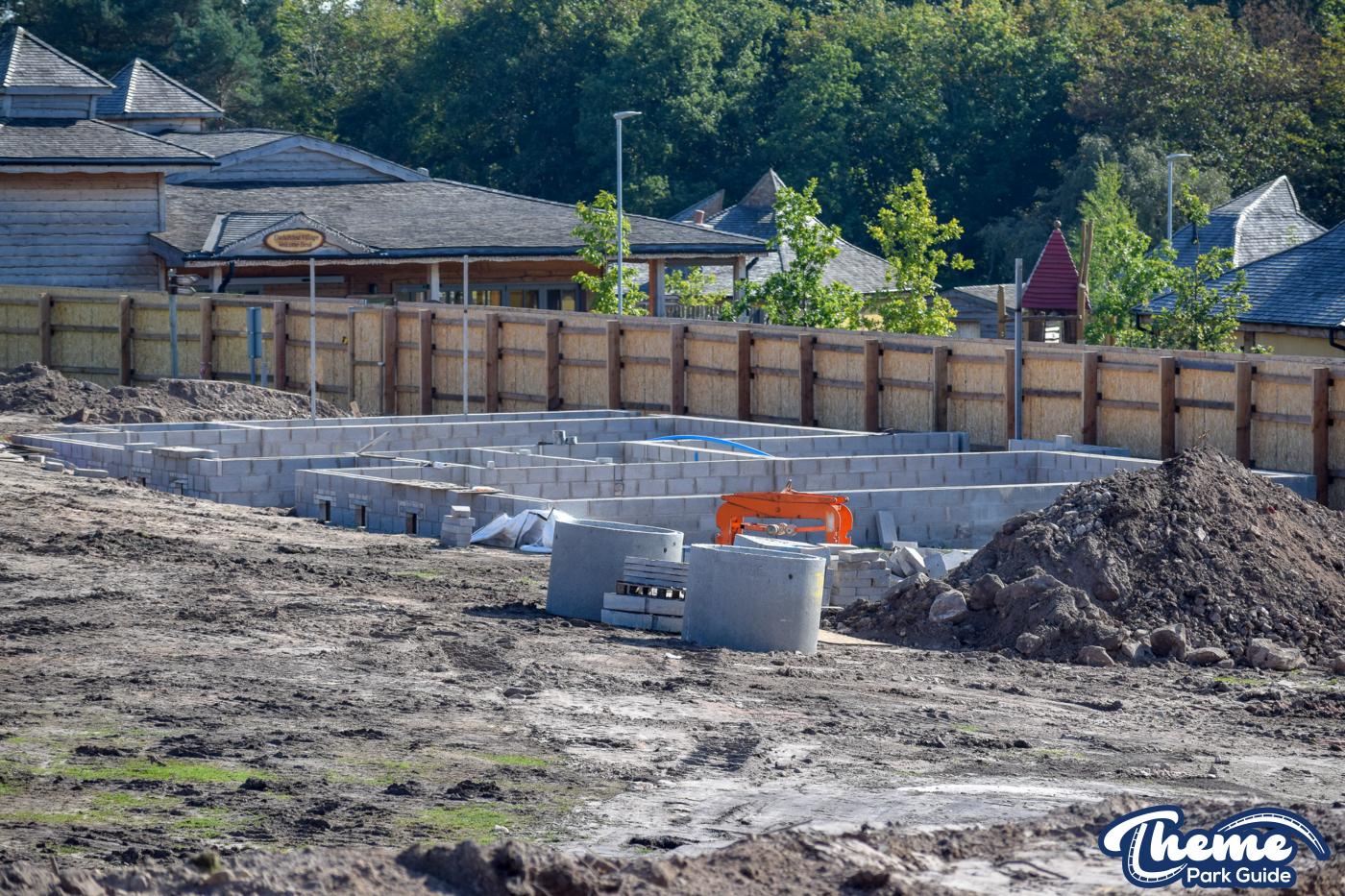 , Construction continues on pod foundations