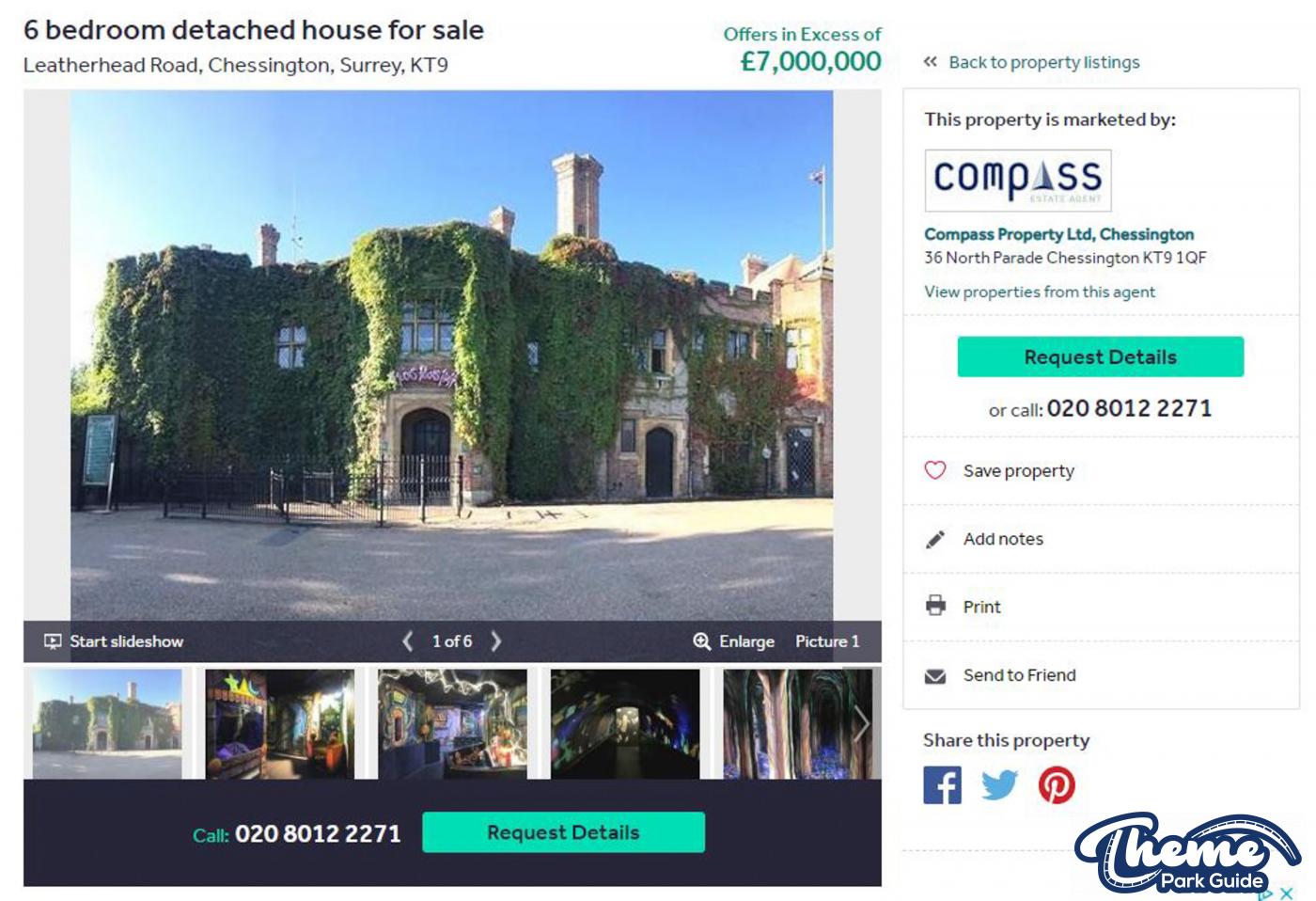 Hocus Pocus Hall goes on the property market!