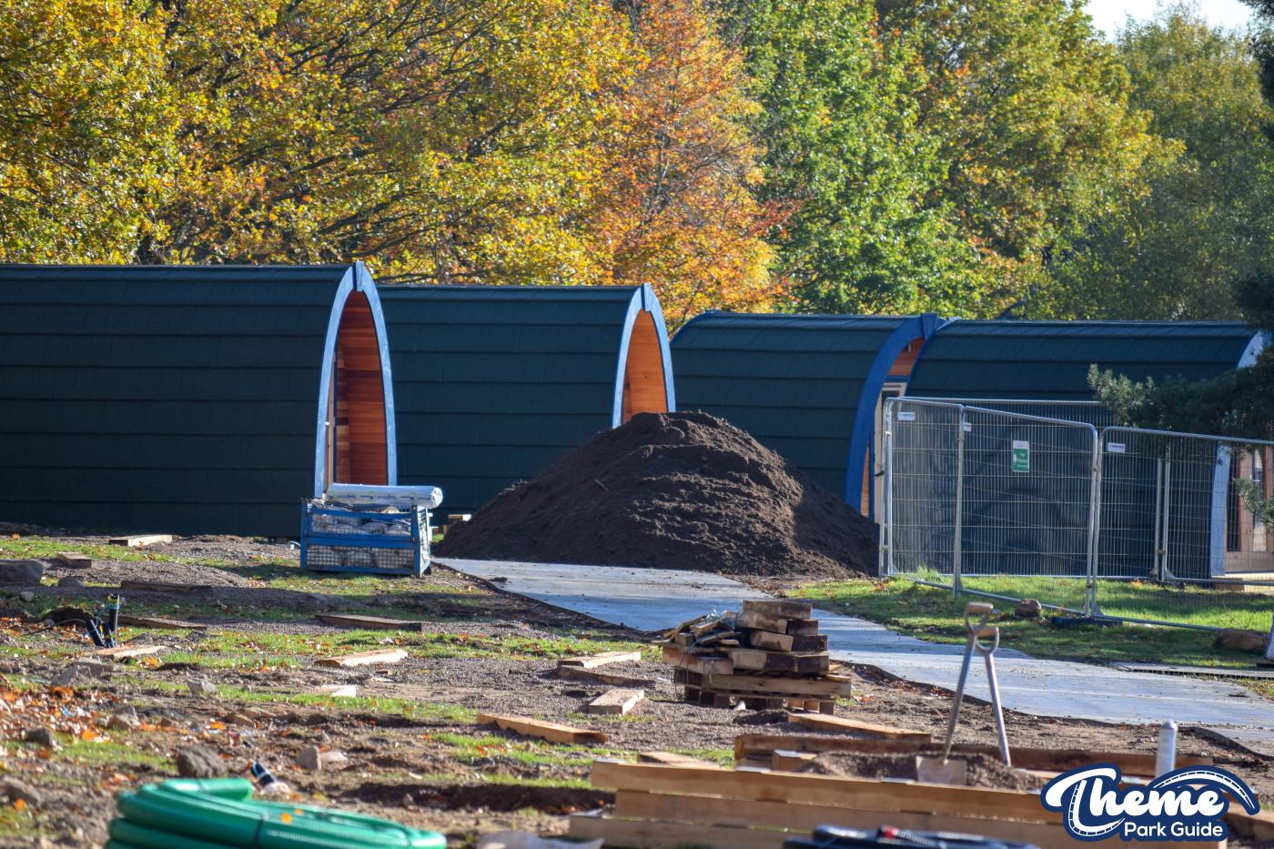 , Stargazing Pods Installation Begins