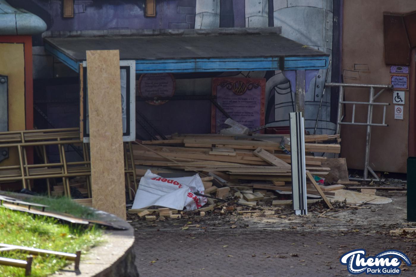 , Alton Towers Dungeons Work Continues