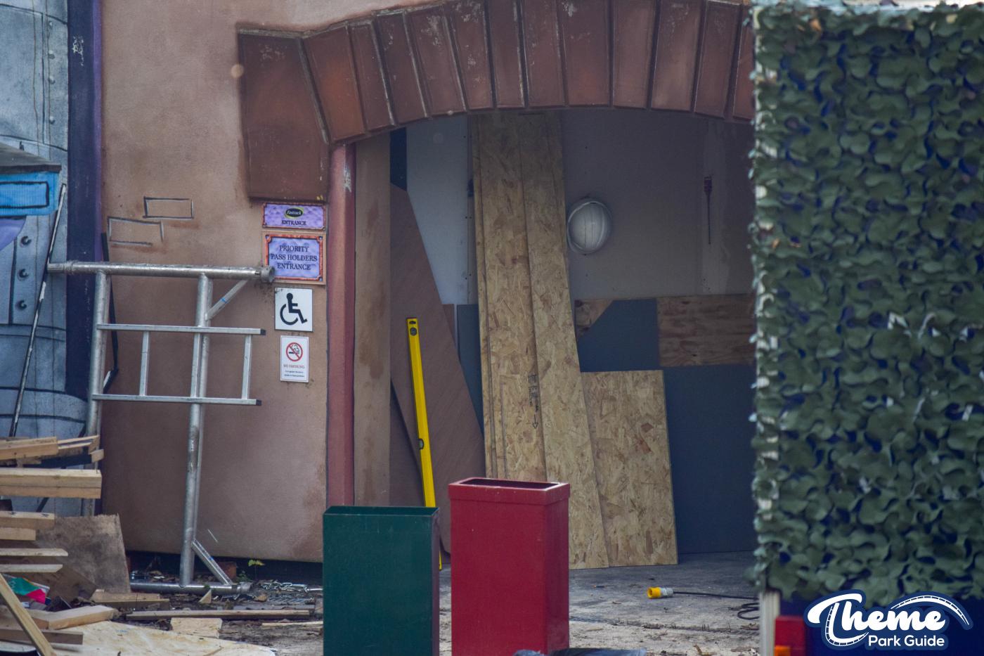 , Alton Towers Dungeons Work Continues