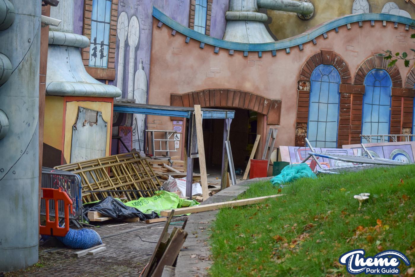 , Alton Towers Dungeons Work Continues