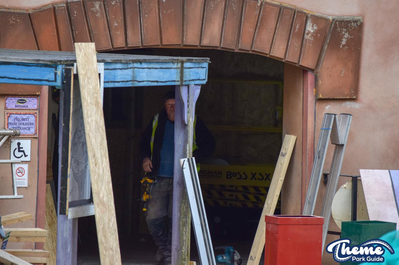 , Alton Towers Dungeons Work Continues