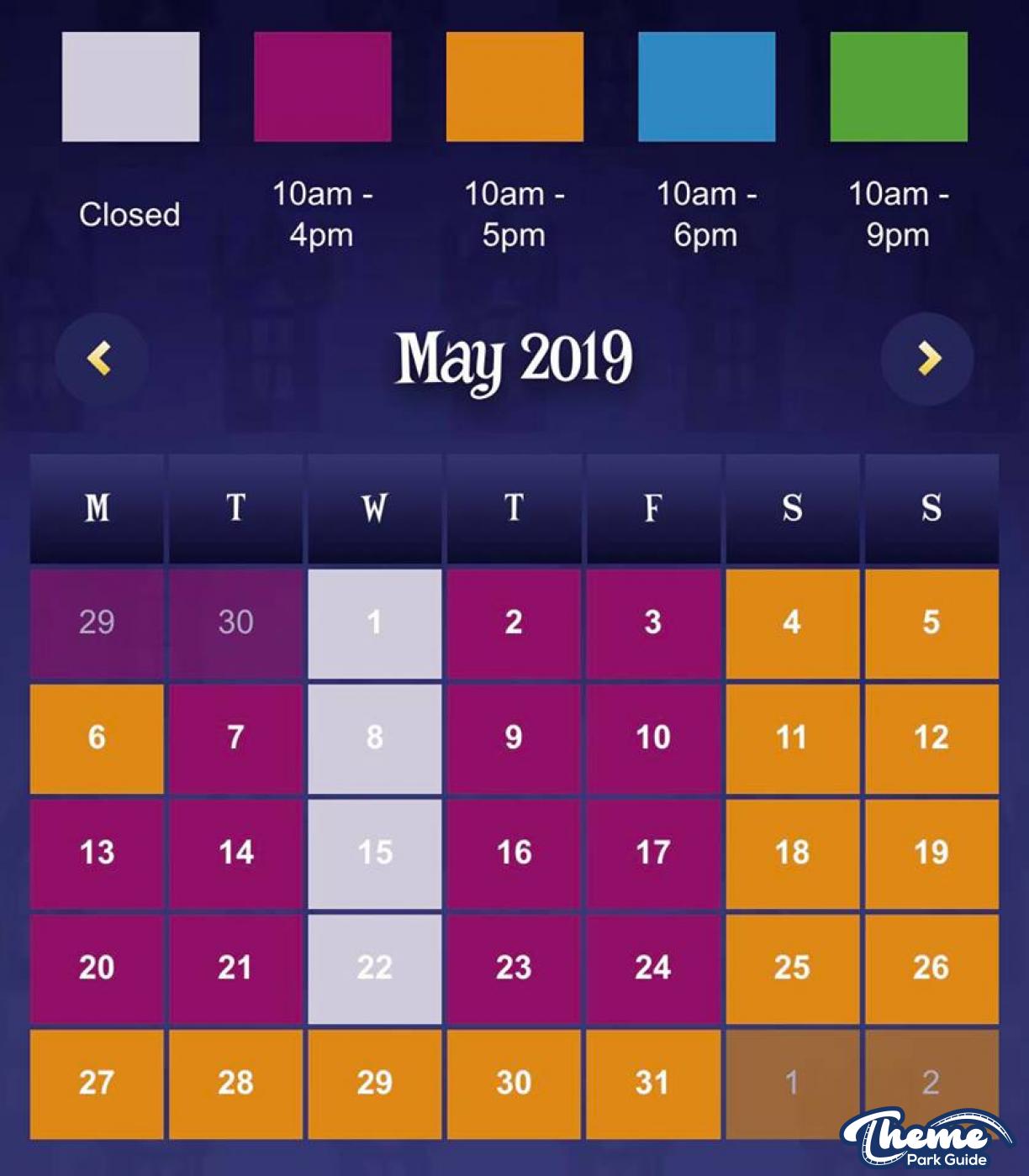 Alton Towers 2019 Opening Times Announced