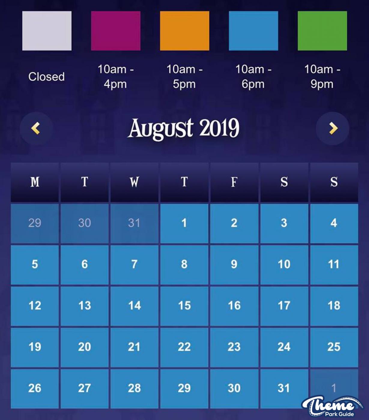 Alton Towers 2019 Opening Times Announced