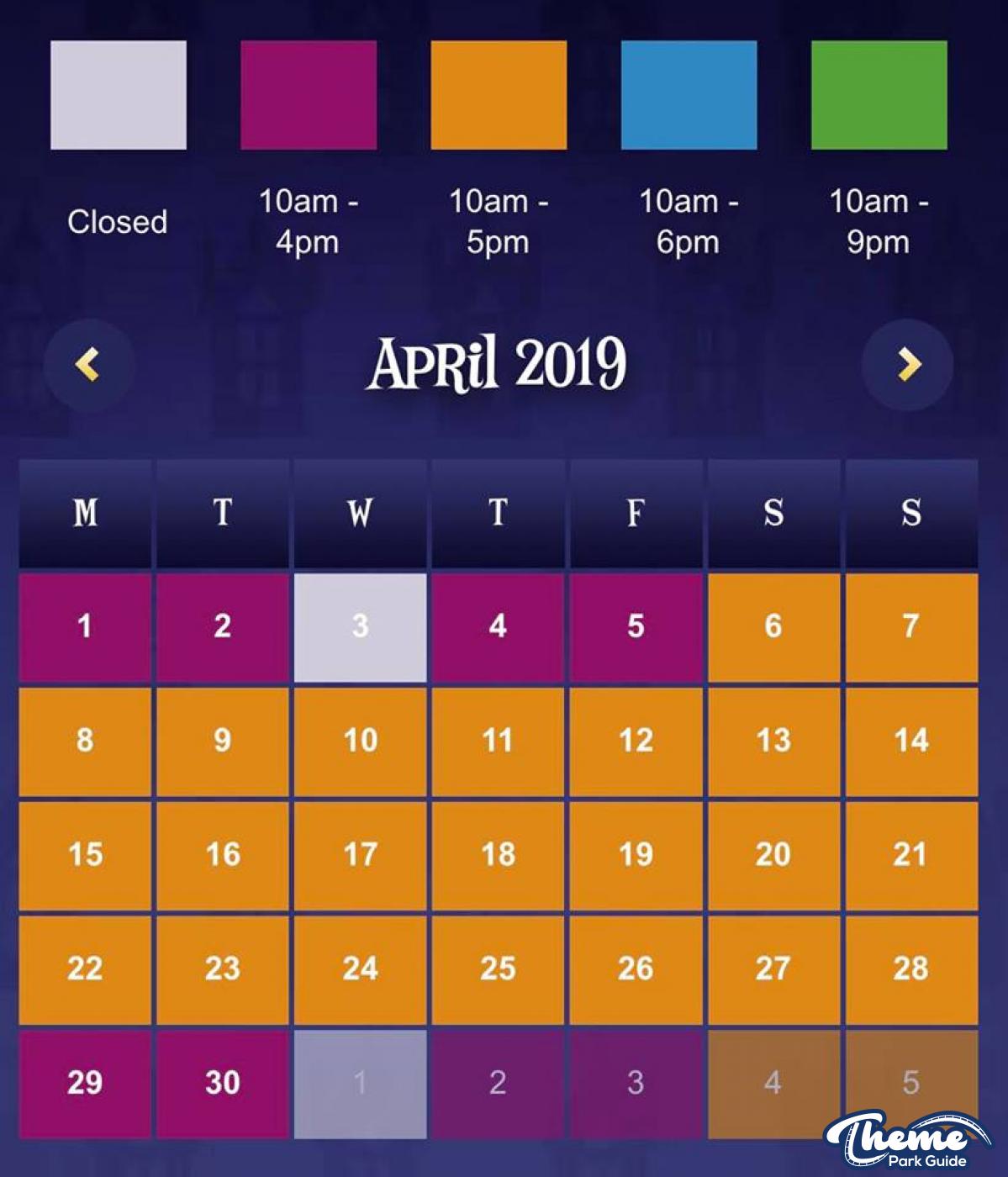 Alton Towers 2019 Opening Times Announced