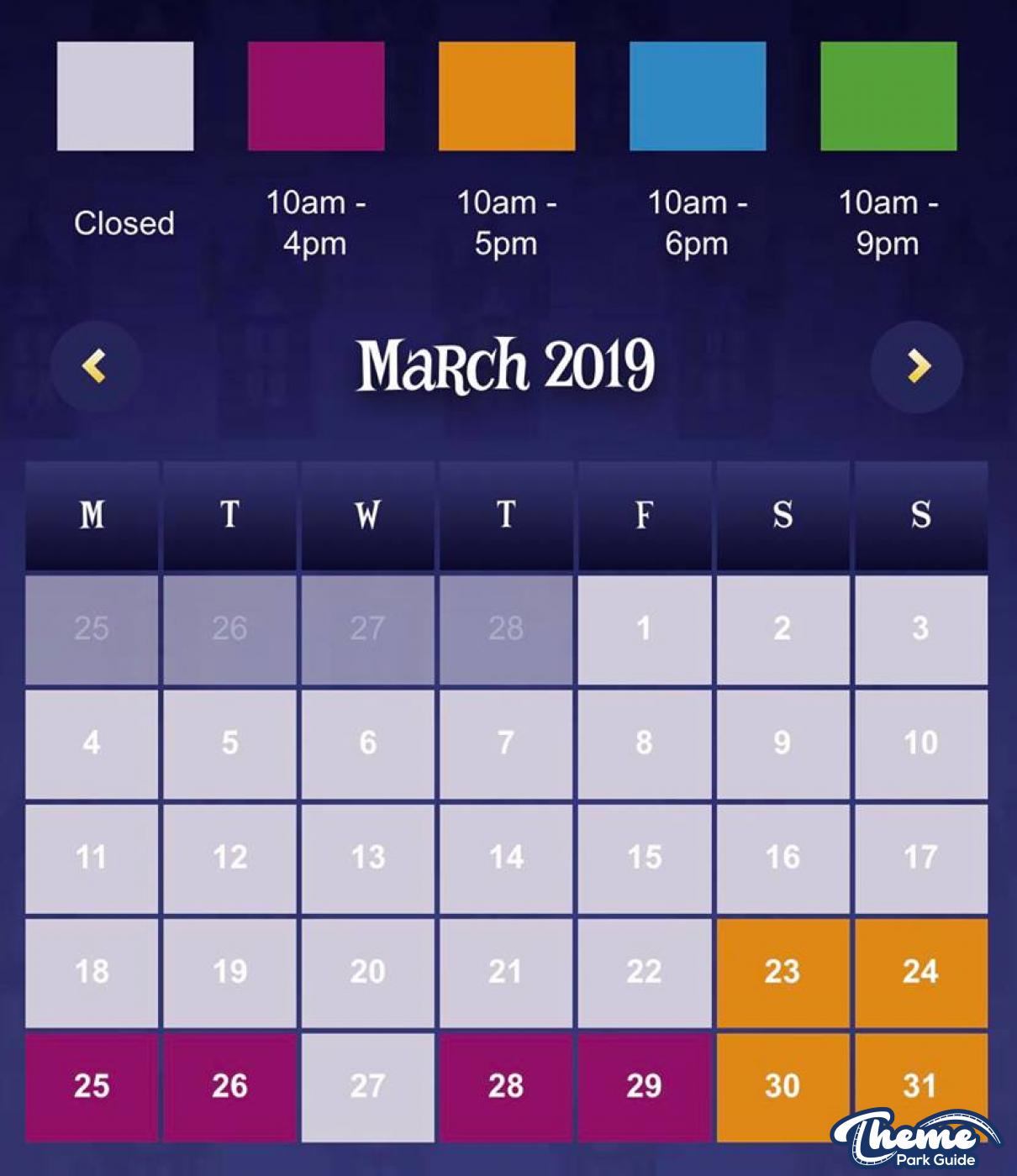Alton Towers 2019 Opening Times Announced