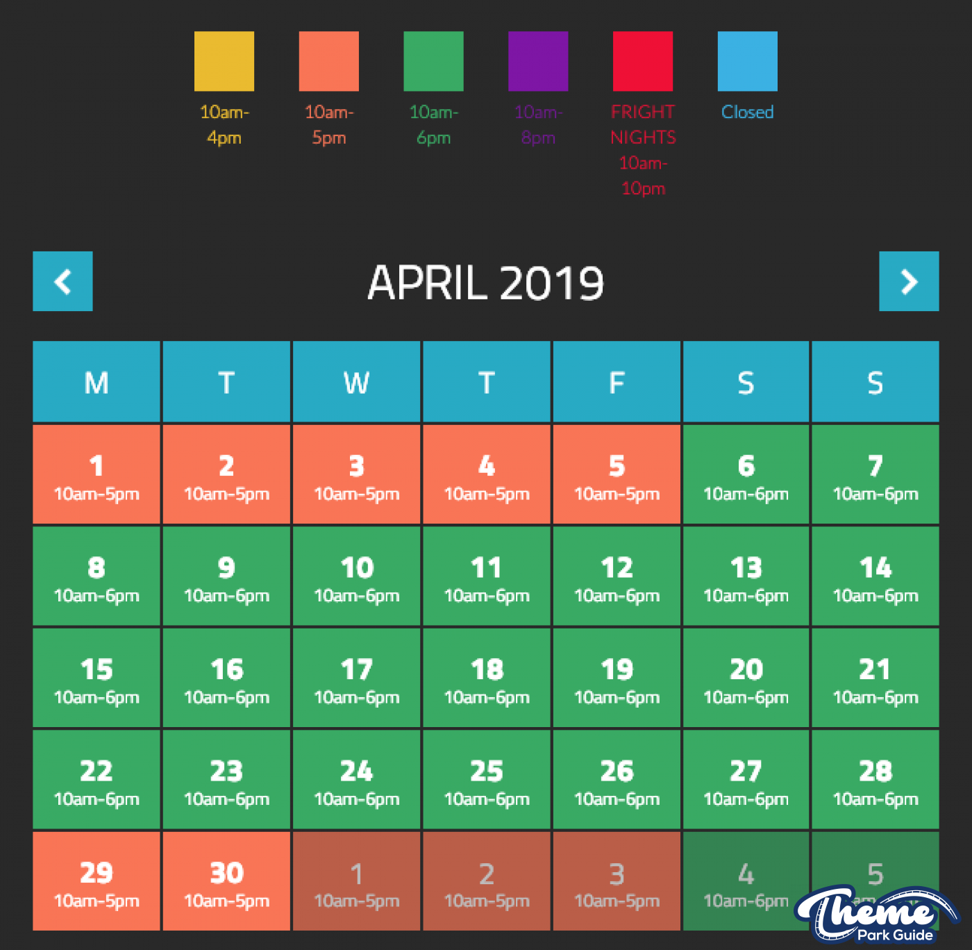 Thorpe Park 2019 Opening Times Announced