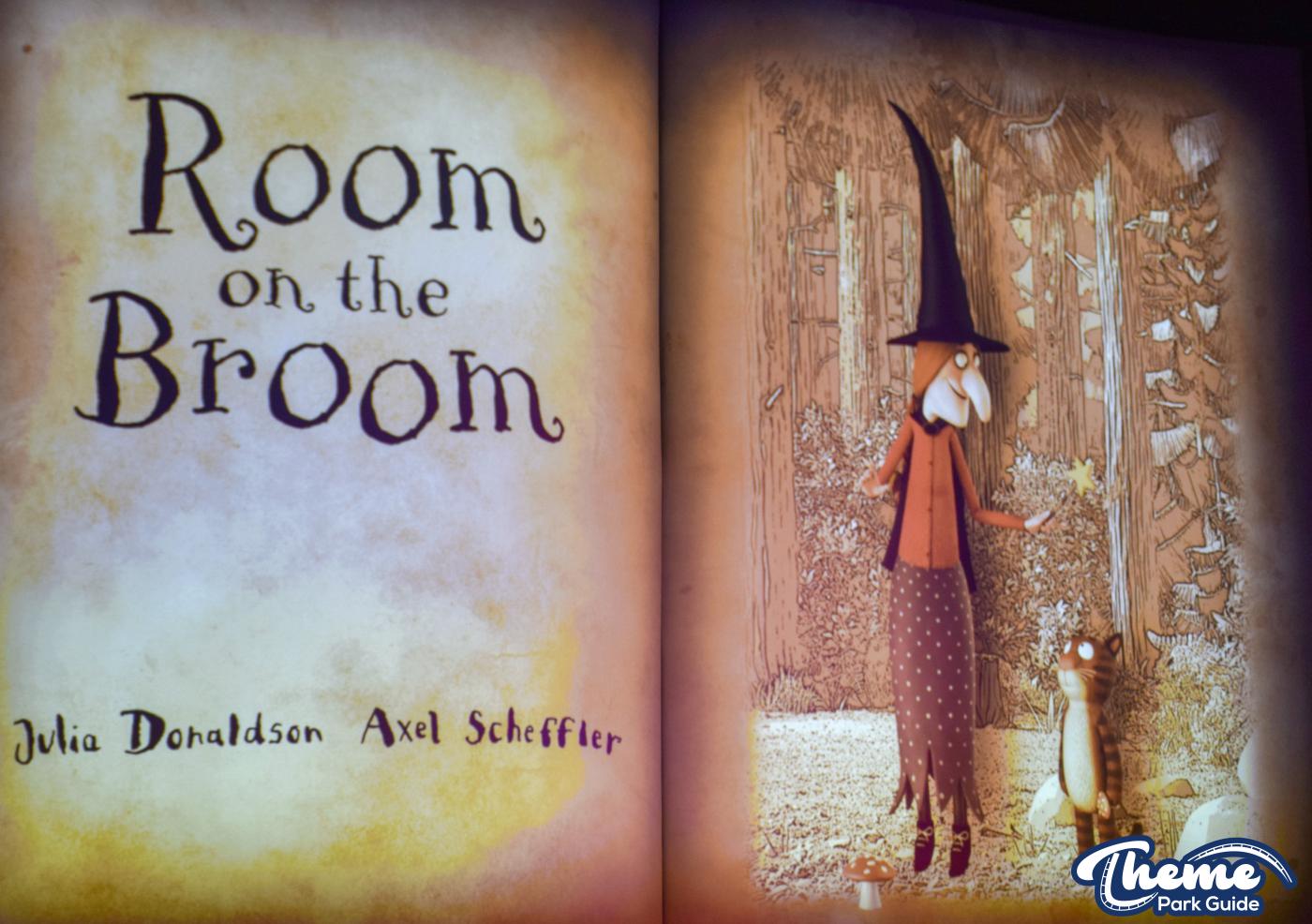 Chessington World Of Adventures - Room on the Broom Press Launch
