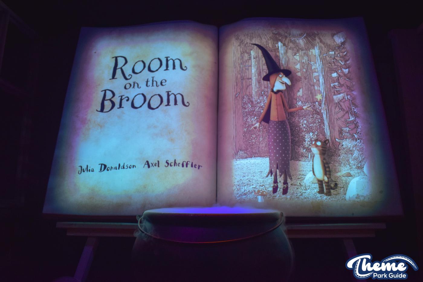 Chessington World Of Adventures - Room on the Broom Press Launch