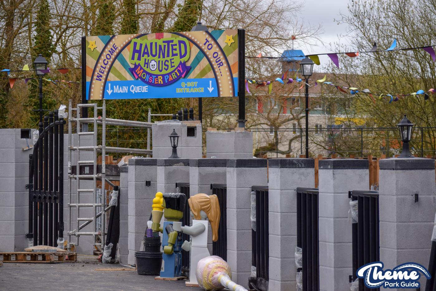 Haunted House Monster Party Almost Complete