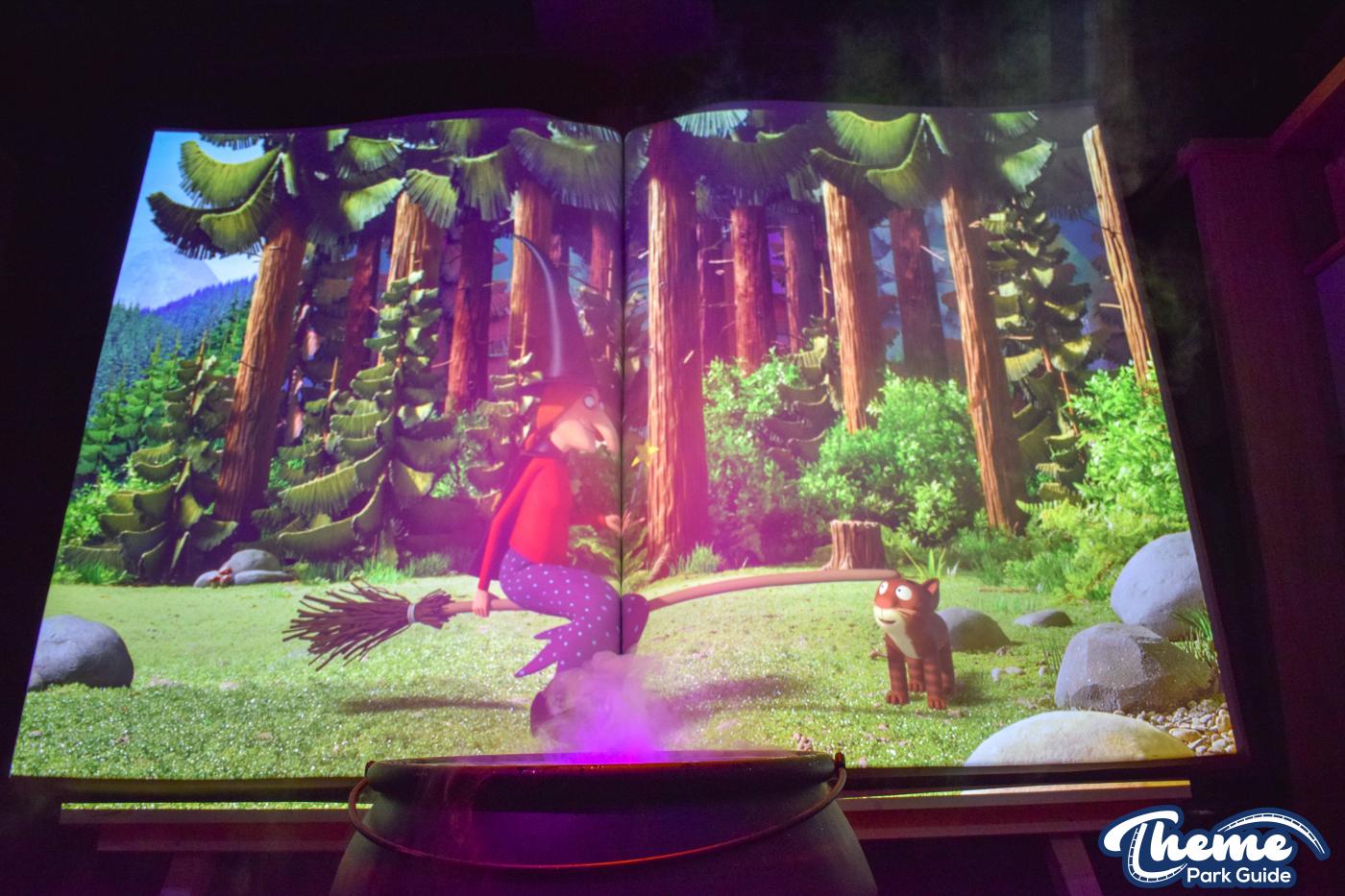Chessington World Of Adventures - Room on the Broom Press Launch