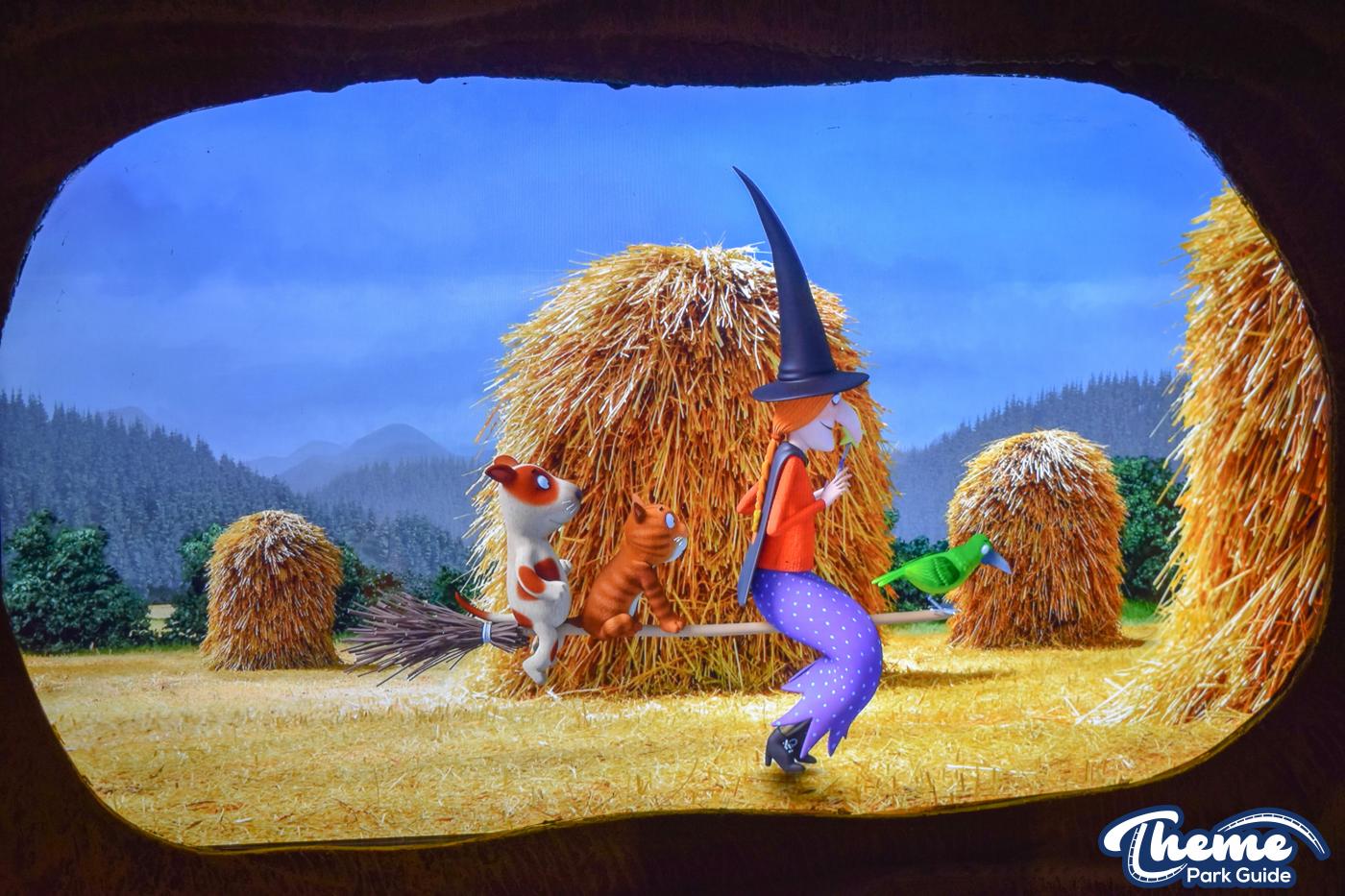 Chessington World Of Adventures - Room on the Broom Press Launch
