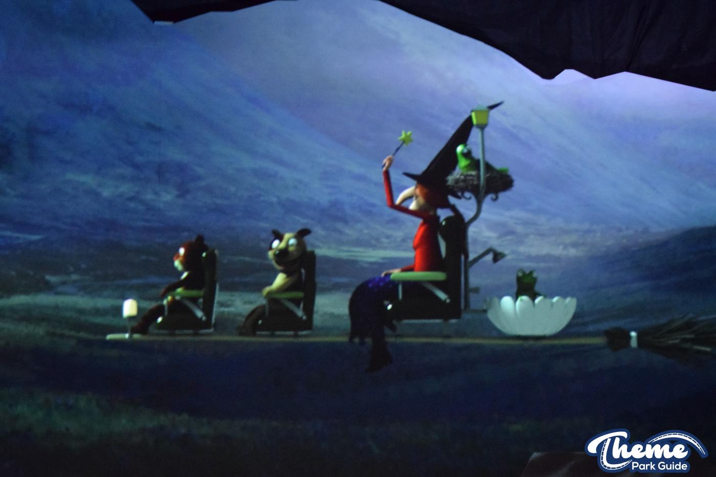 Chessington World Of Adventures - Room on the Broom Press Launch