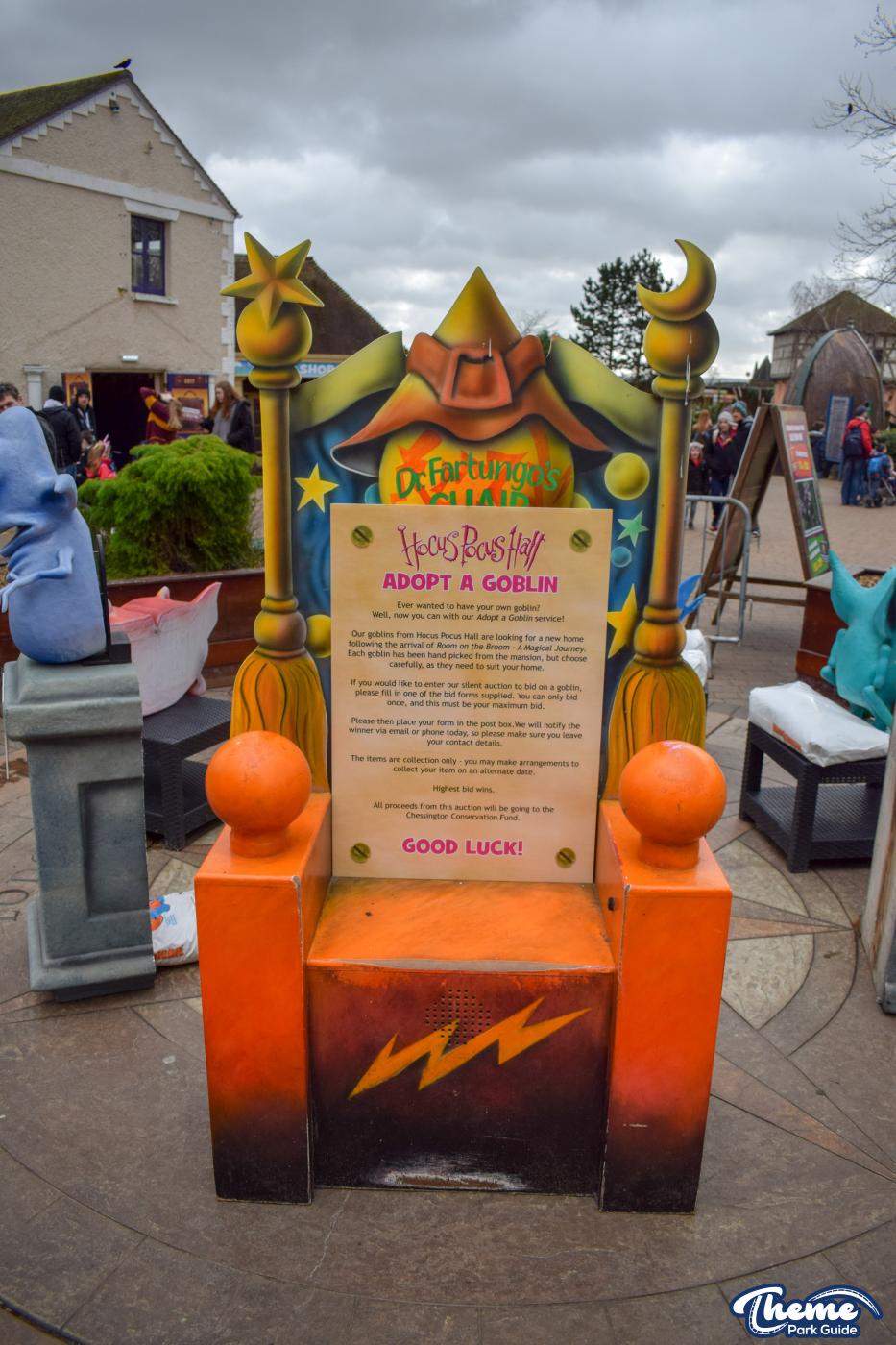 Chessington World Of Adventures - Room on the Broom Press Launch