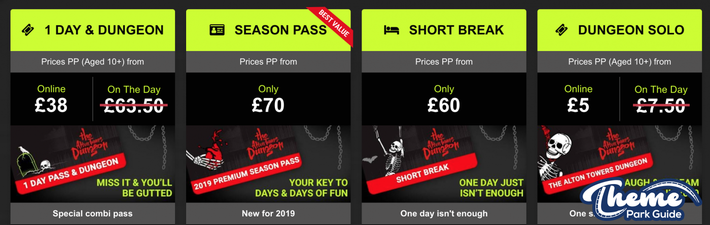 , More Information About Alton Towers Dungeon