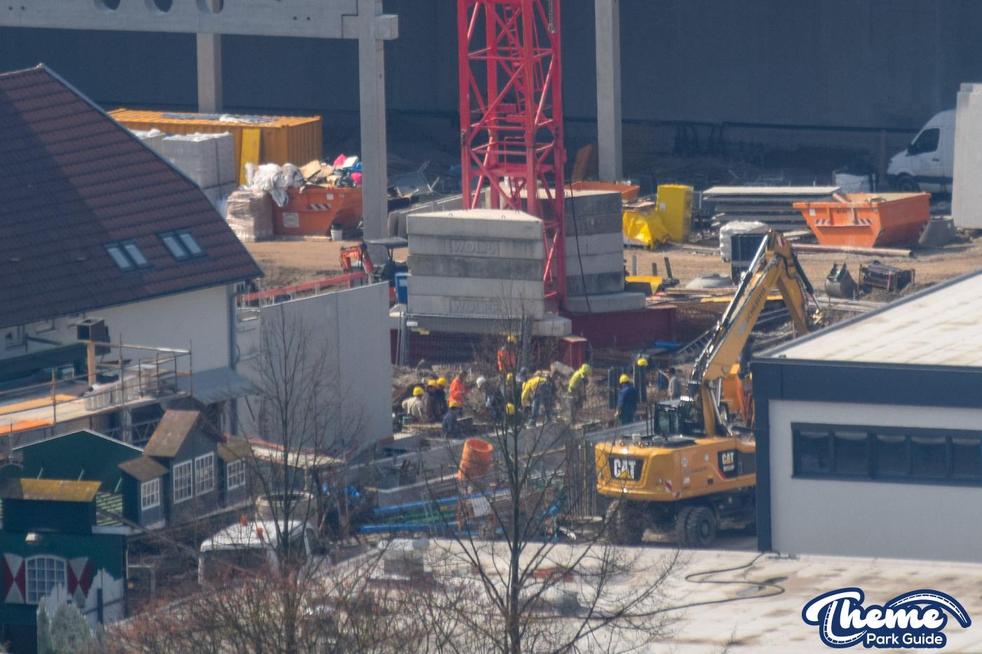 , Pirates in Batavia Construction Begins