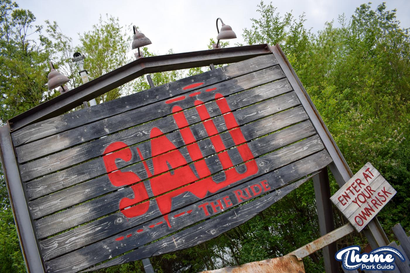Saw Plaza Sign Receives Paint Job