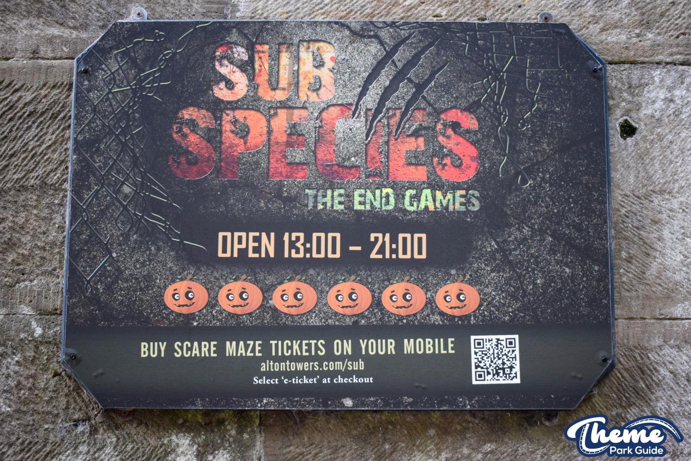Alton Towers - Scarefest 2019