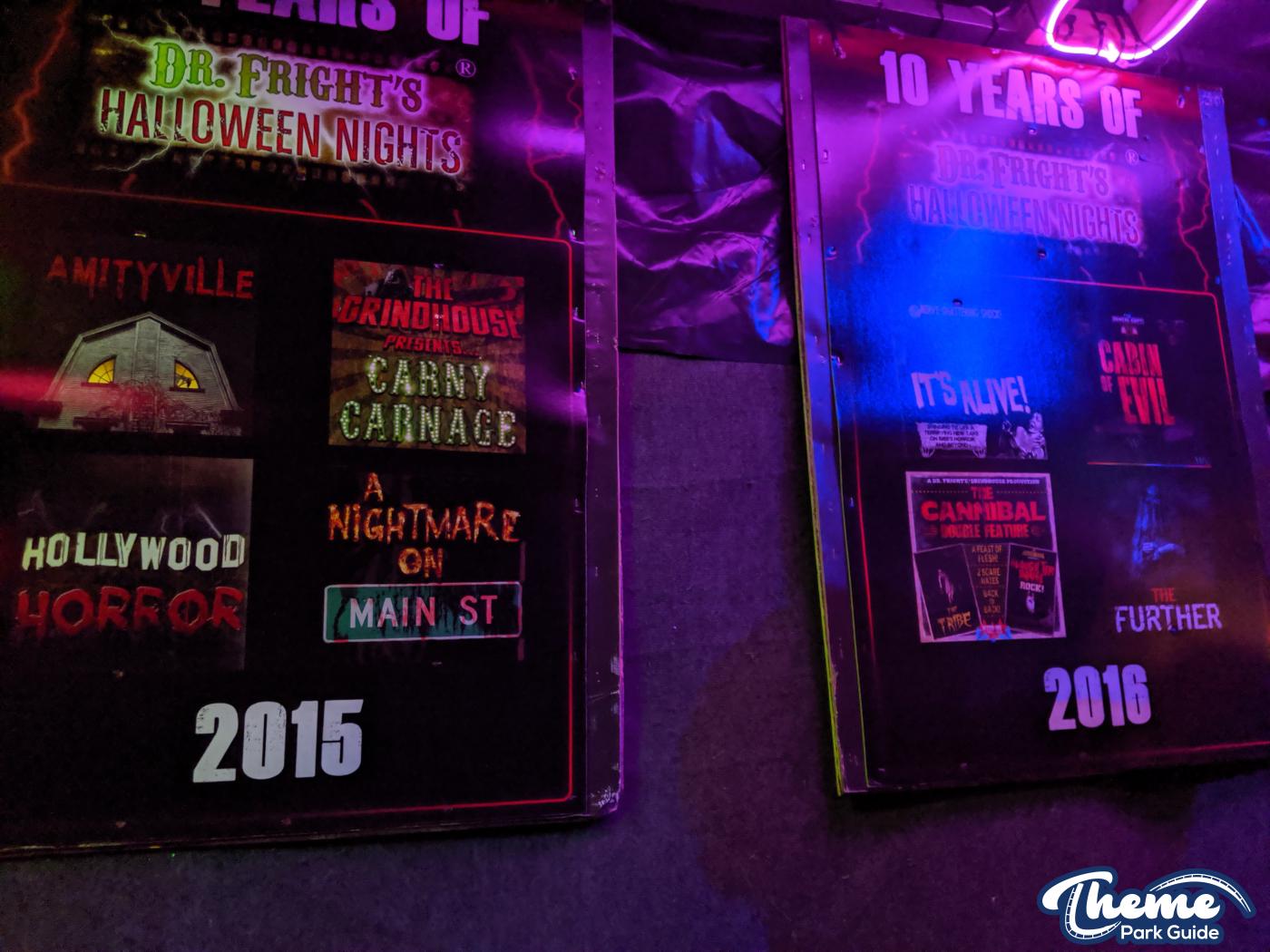 - Dr Frights Halloween Nights 2019